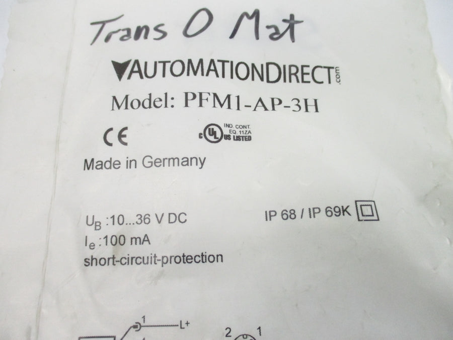 AUTOMATION DIRECT PFM1-AP-3H 10-36VDC NSMP