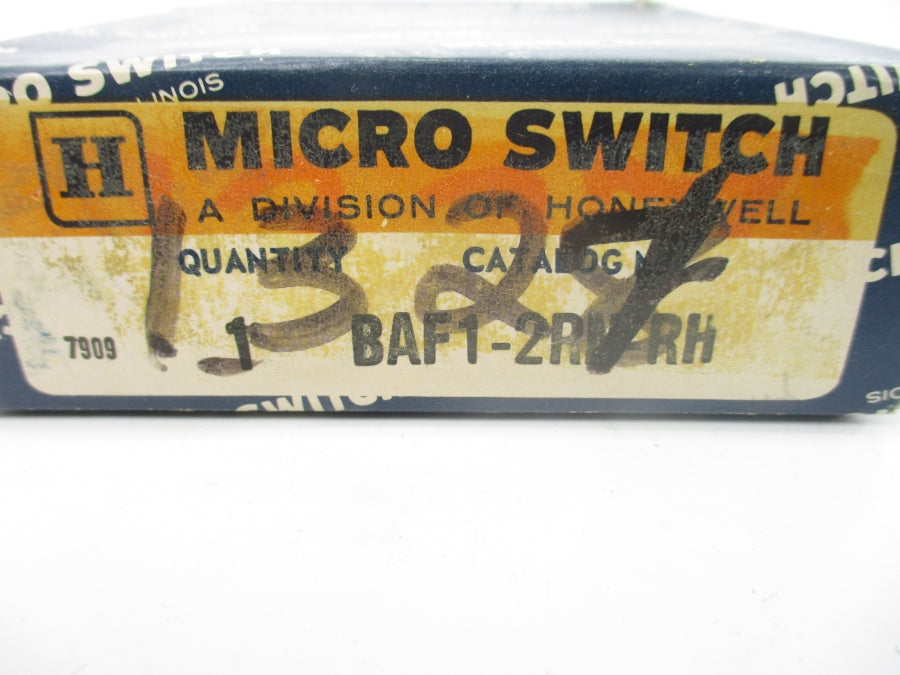 MICRO SWITCH BAF1-2RNRH 480VAC 20A NSMP