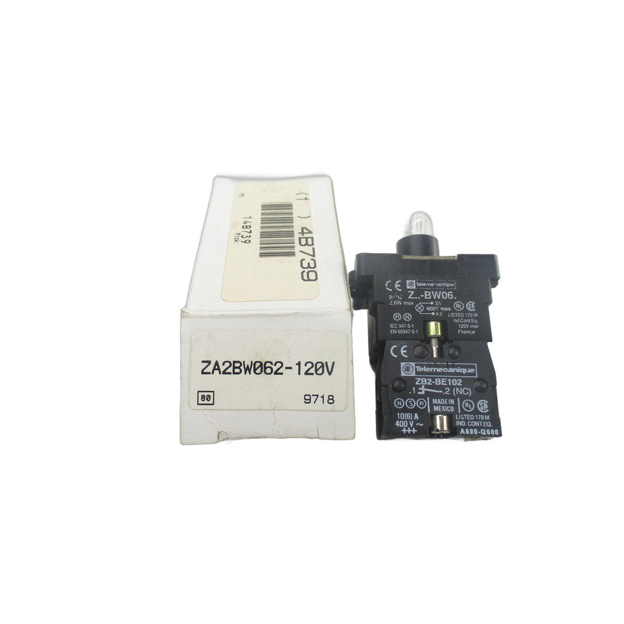 TELEMECANIQUE ZA2BW062-120V 400V 10A NSMP