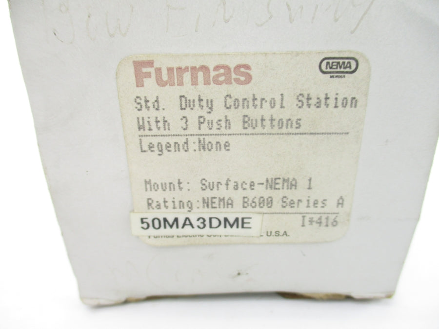 FURNAS 50MA3DME SER. A (AS PICTURED) NSMP