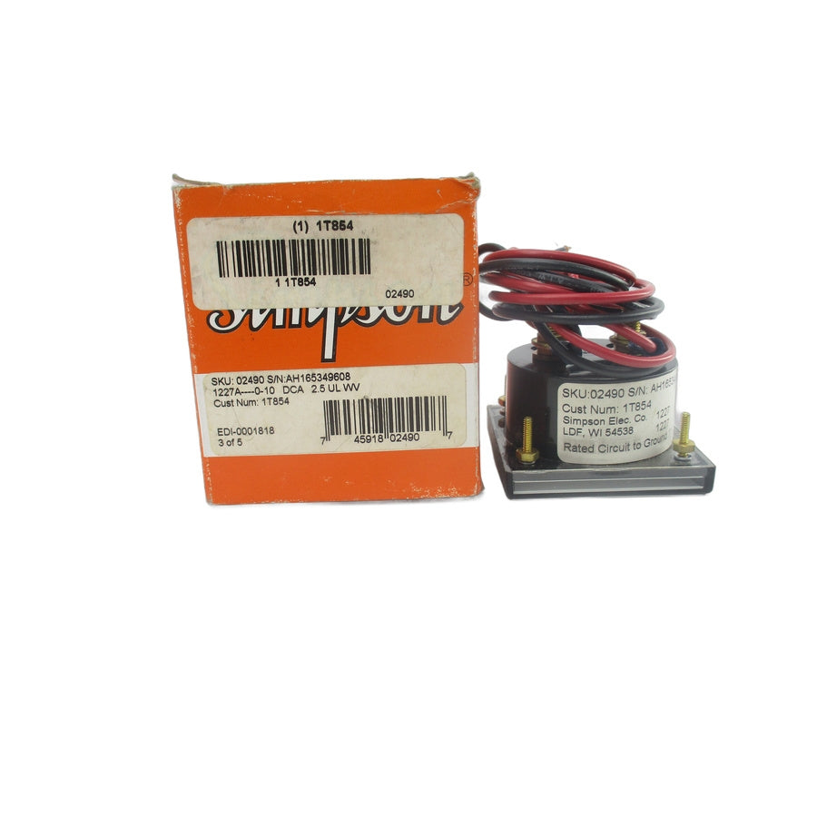 SIMPSON 02490 0-10DCA NSMP