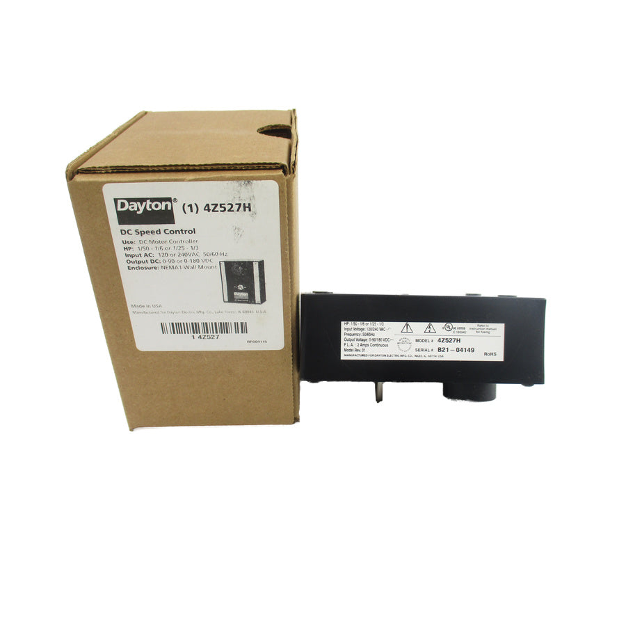 DAYTON 4Z527H 120/240VAC 2A NSMP