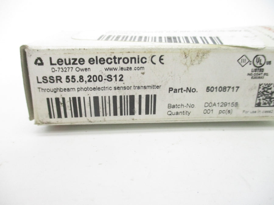 LEUZE ELECTRONIC LSSR55.8.200-S12 50108717 10-30VDC NSMP