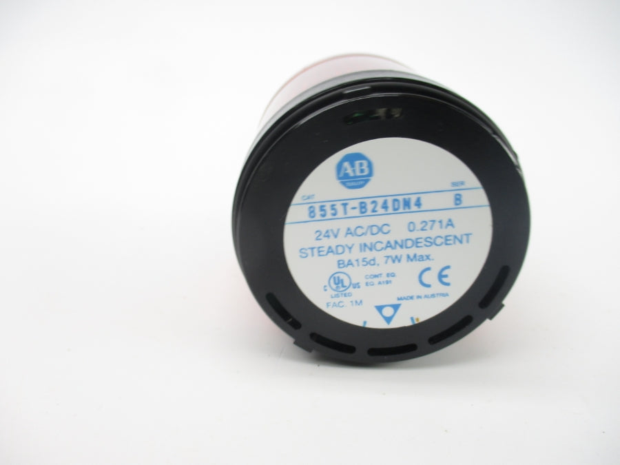 ALLEN BRADLEY 855T-B24DN4 SER. B 24VAC/DC 0.271A (WH) NSMP