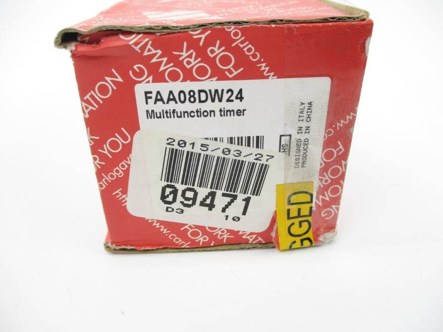 CARLO GAVAZZI FAA08DW24 250VAC 8A 0.5S-30MIN NSMP