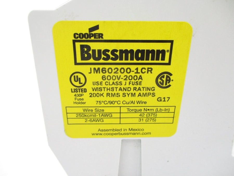 BUSSMANN JM60200-1CR 600V 200A NSNP