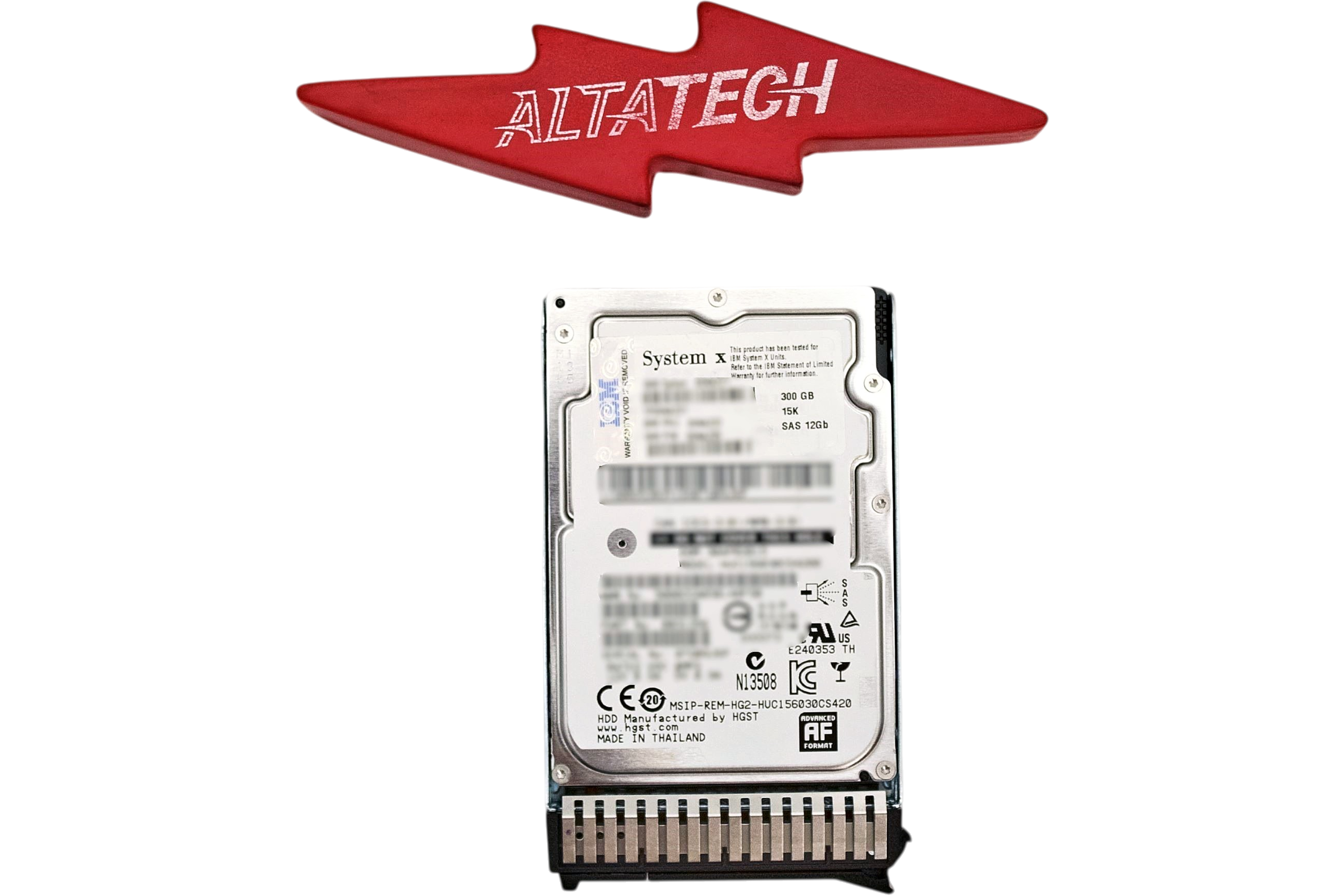 Lenovo 00NA221 300GB 15K 12GB SAS 2.5IN G3HS 512E