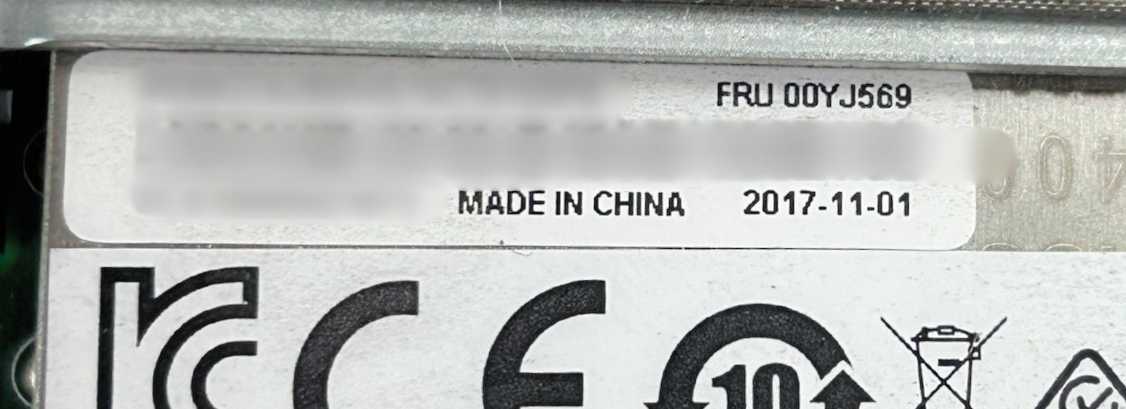 Lenovo 00YJ569 ThinkSystem 10GB 4-Port Base-T LOM Network Card