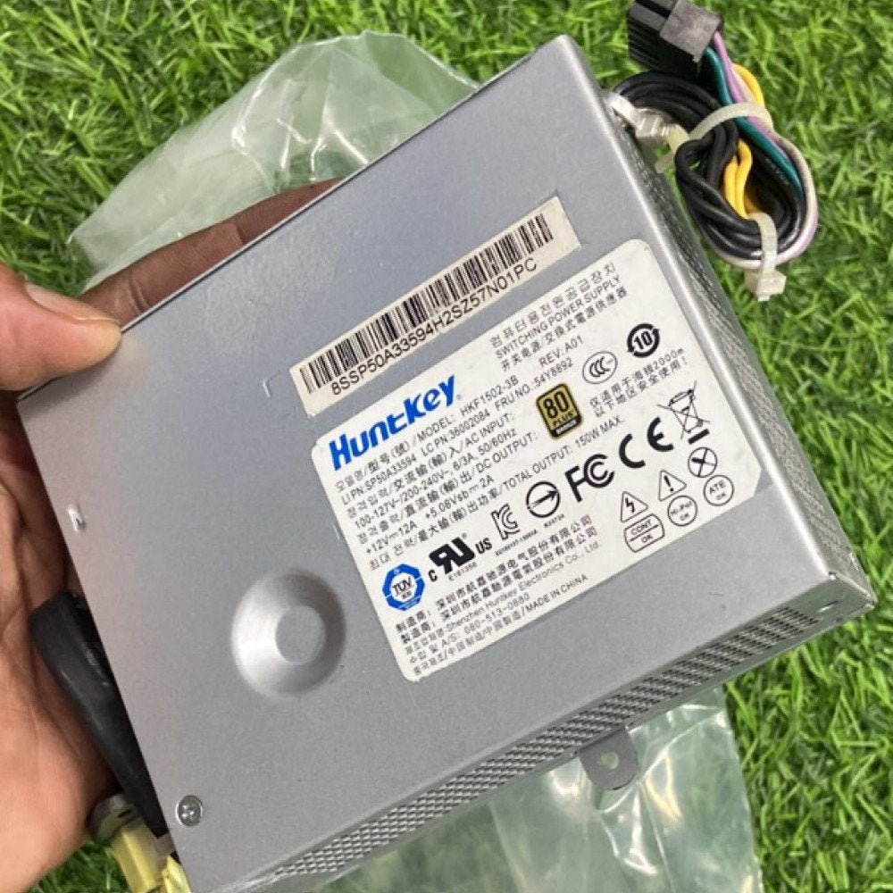 SMPS HuntKey 03T9022 0A72536 36-002084 HKF1502-3B 150W Lenovo Thinkcentre M71Z AIO Desktop Computer Power Supply