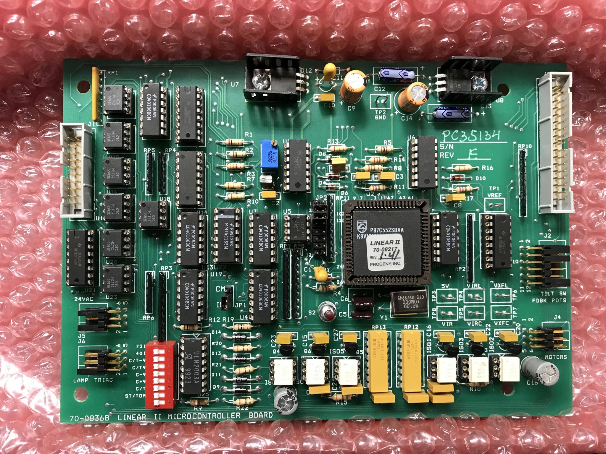 Linear Micro Controller PCB (70-08368 Eureka/Progeny