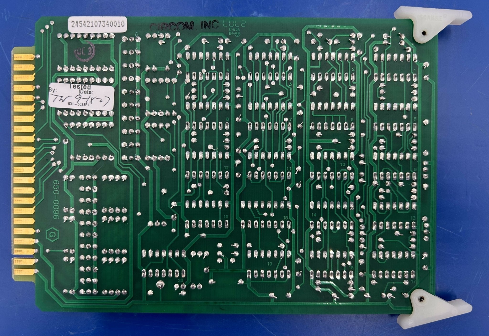 LOGIC BOARD (124-0096 G1 VER 8 GENDEX/DEL MEDICAL