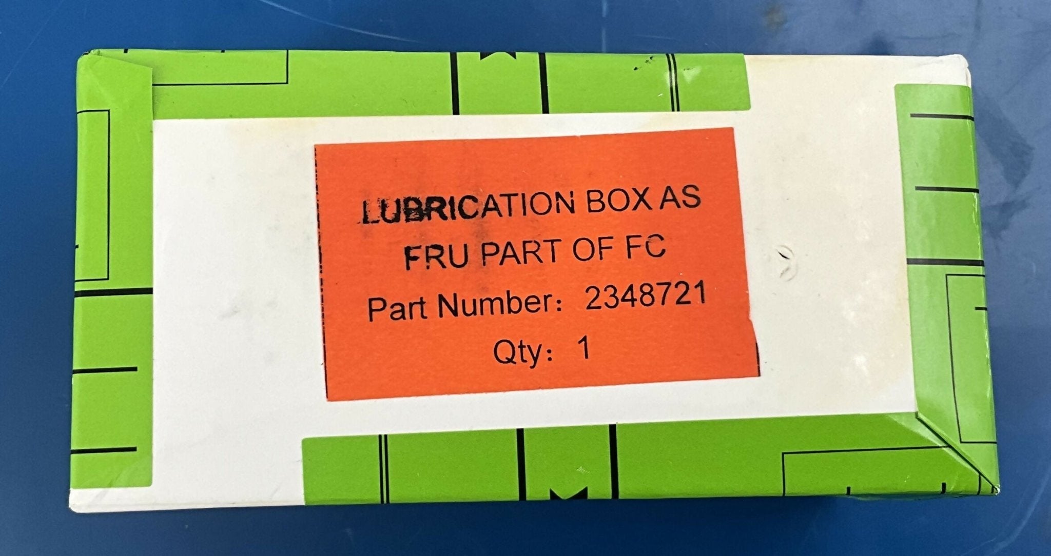 LUBRICATION BOX (FILM CHANGER (2348721 GE
