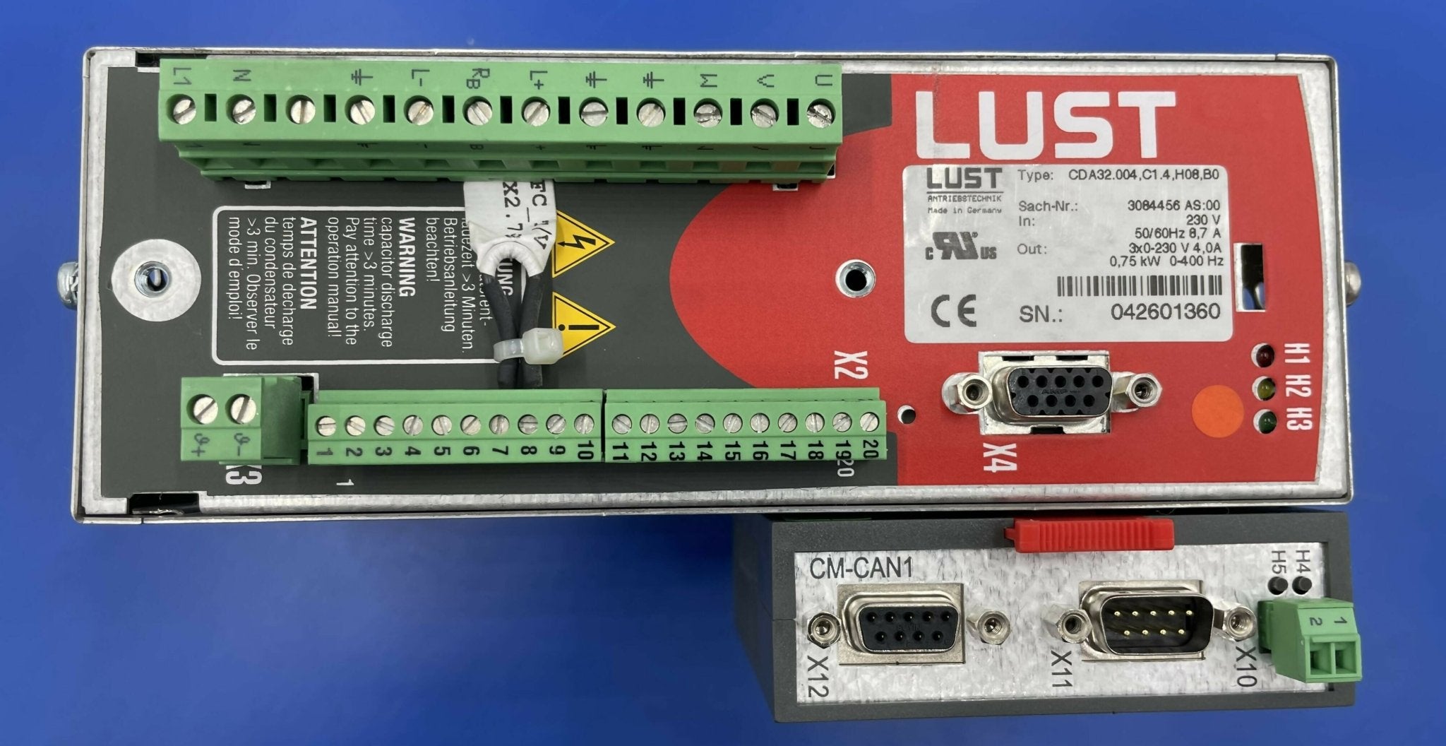 LUST FEQUENCY INVERTER W/FUNCT. MODULE (3084456/3084464 SIEMENS