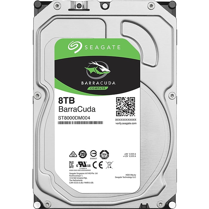 Seagate Barracuda ST8000DM004 8TB SATA/600 3.5" Internal Hard Drive