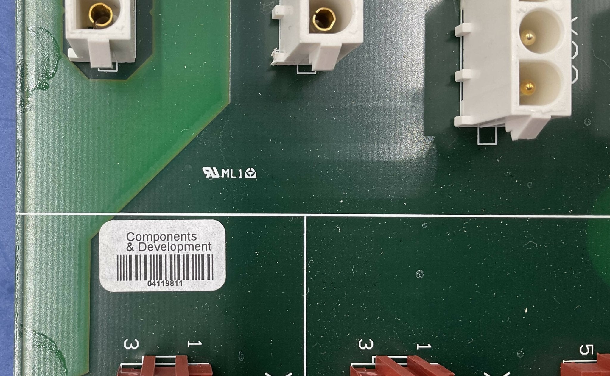 Siemens 7119204 - Main Distributor D1 PCB Power Board Label | Alo Tech Solutions