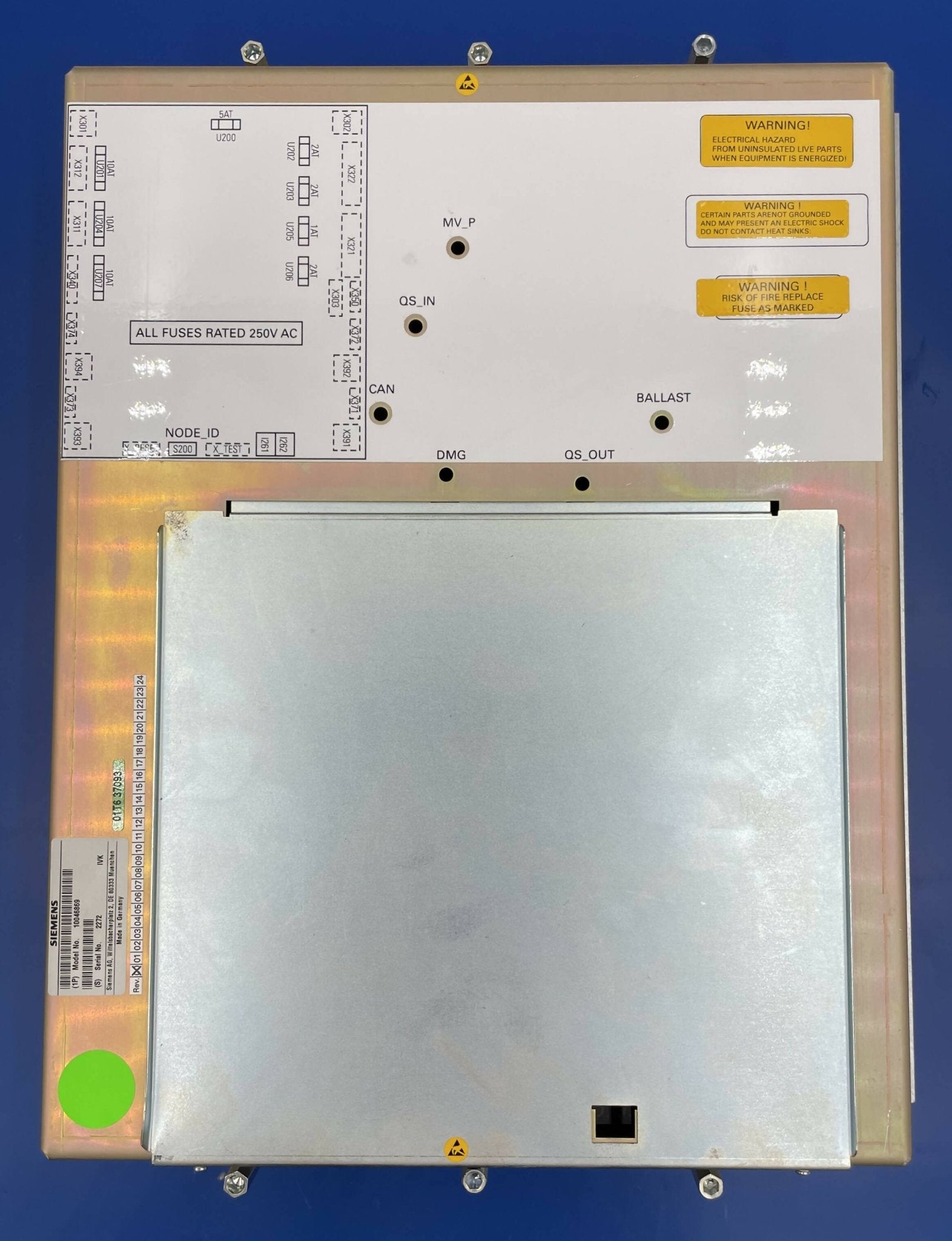 MCM4 STAND W/OUT D307 BOARD (10046869 SIEMENS