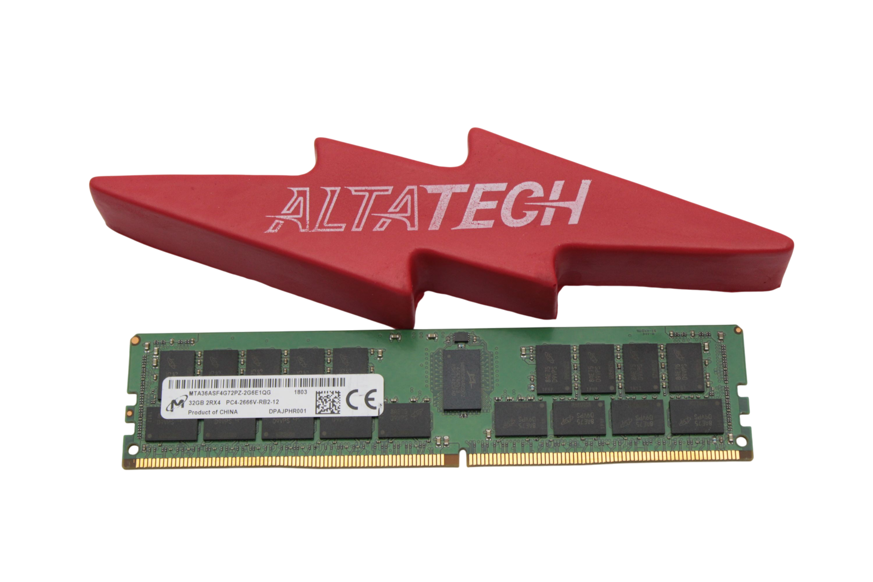 Micron MTA36ASF4G72PZ-2G6E1 32GB PC4-21300V DDR4-2666 2RX4 ECC