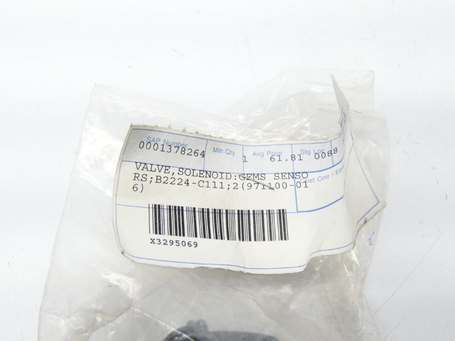 GEMS SENSORS & CONTROLS B2224-C111 120V 150PSI NSMP