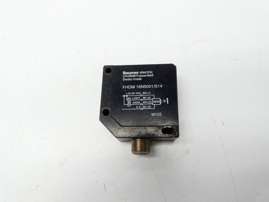 BAUMER ELECTRIC FHDM16N5001/S14 10-30VDC UNMP