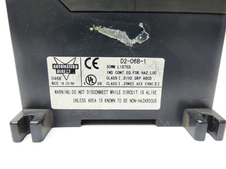 AUTOMATION DIRECT D2-06B-1 110/220V UNMP
