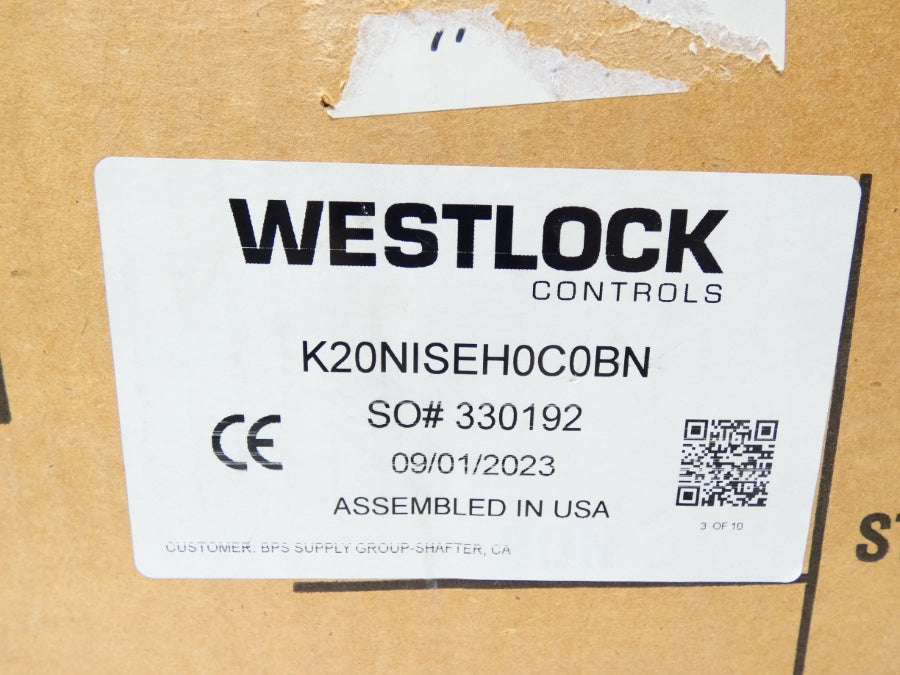 WESTLOCK CONTROLS K20NISEH0C0BN 9-30VDC NSMP