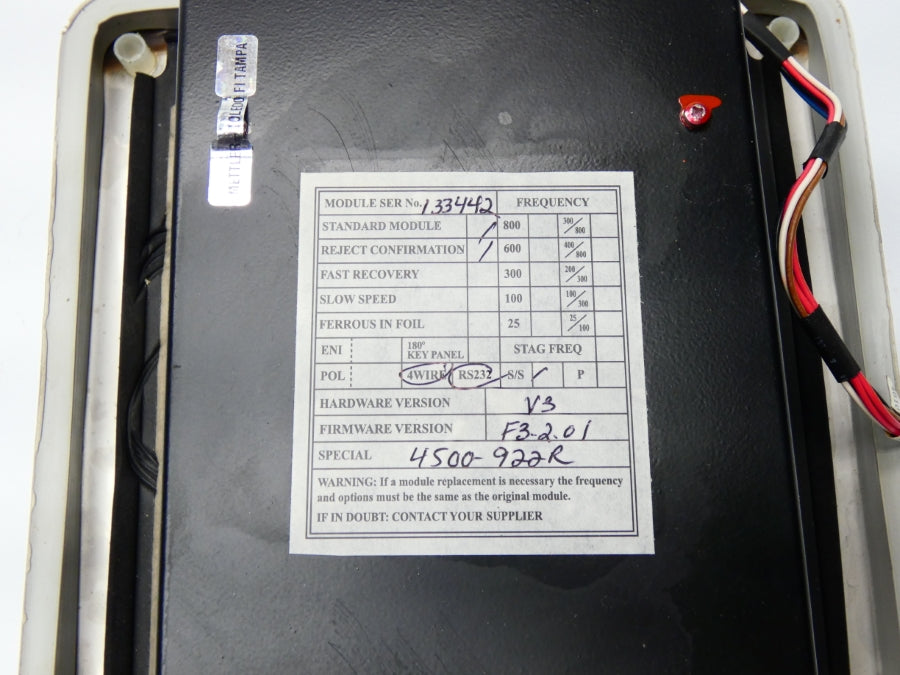 METTLER TOLEDO 4500-922R F/W 3.2.01 UNMP