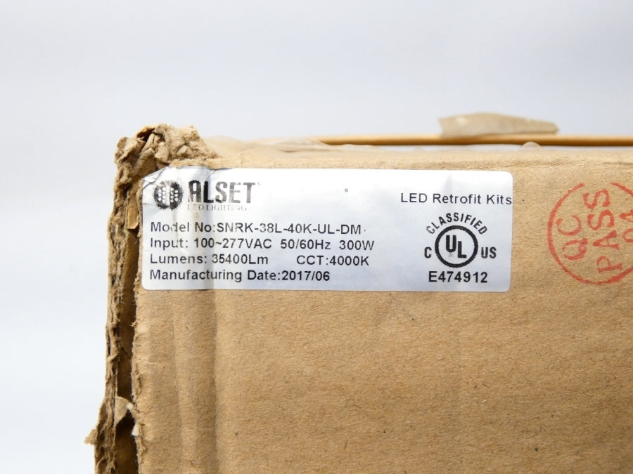 ALSET SNRK-38L-40K-UL-DM 100-277VAC NSMP