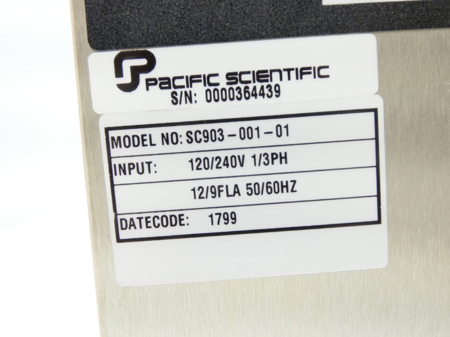 PACIFIC SCIENTIFIC SC903-001-01 120/240V NSMP