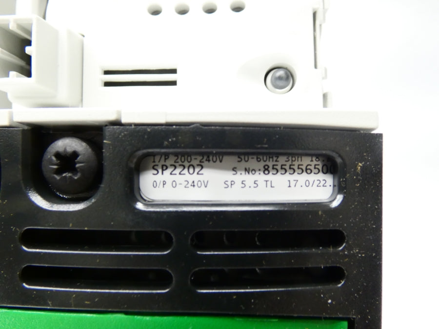 CONTROL TECHNIQUES SP2202 S/W 01.21.00 200-240V 18A NSMP