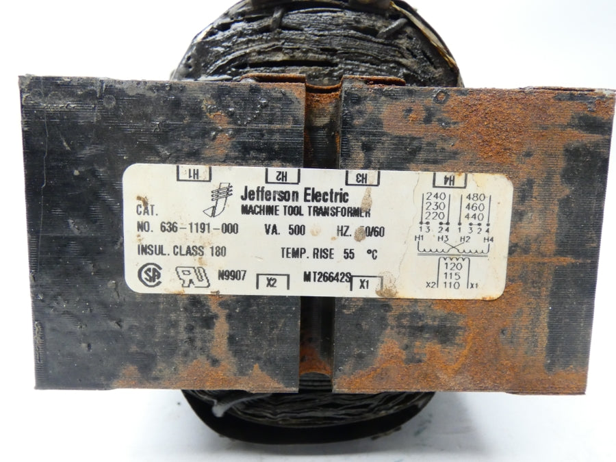 JEFFERSON ELECTRIC 636-1191-000 480V UNMP