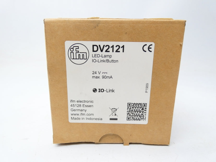 IFM EFECTOR DV2121 LED-LAMPIO-LINK/BUTTON  24VDC NSMP