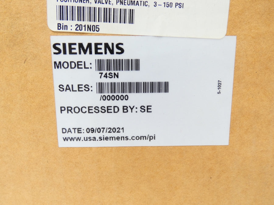 SIEMENS 74SN NSMP