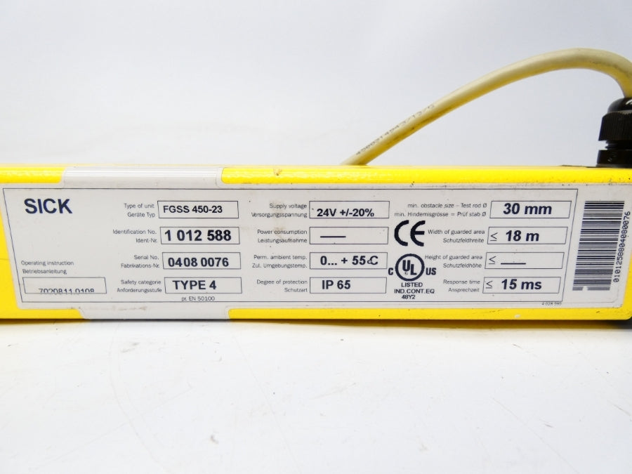 SICK FGSS450-23 24V NSNP