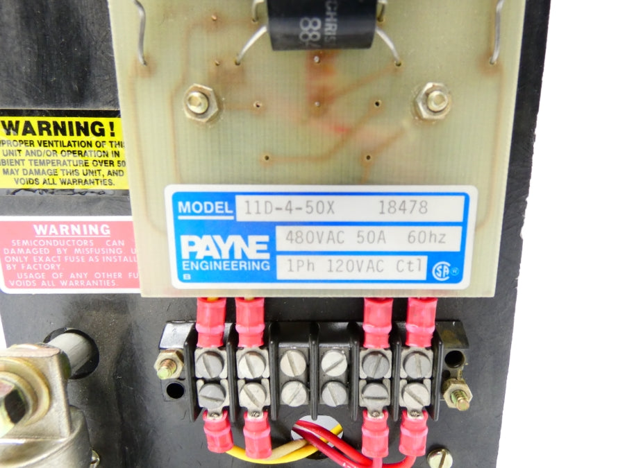 PAYNE ENGINEERING 11D-4-50X 480VAC 5A NSNP