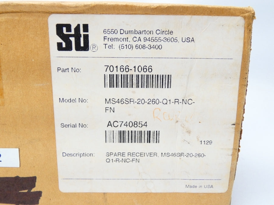 STI MS46SR-20-260-Q1-R-NC-FN 70166-1066 NSFS