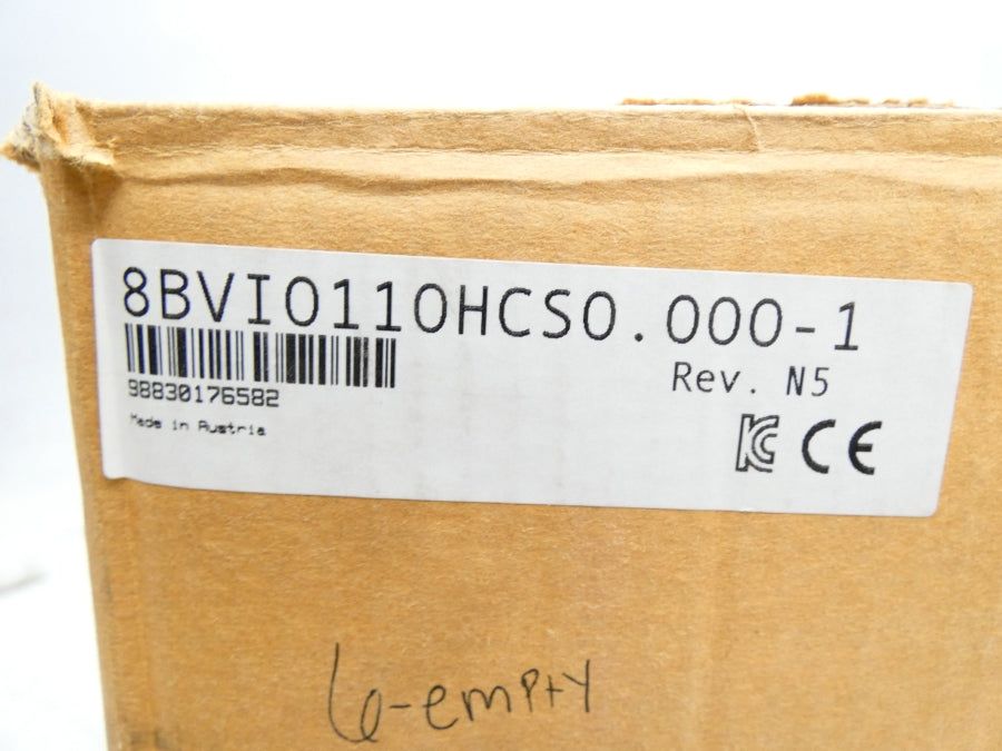 B&R 8BVI0110HCS0.000-1 REV. N5 480VAC, 15.1A NSMP