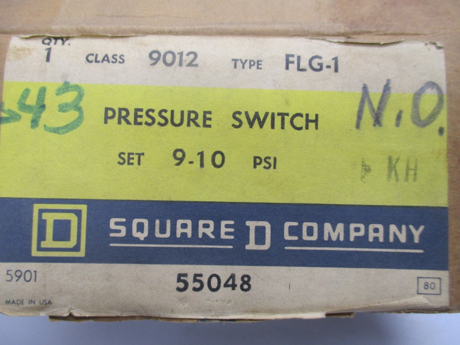 SQUARE D 9012FLG-1 9-10PSI NSMP