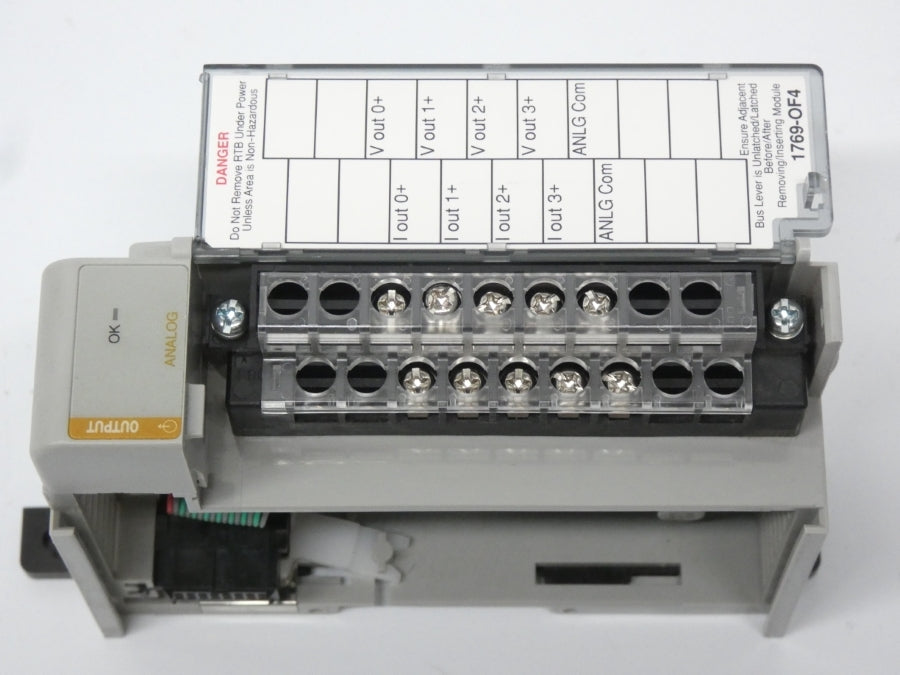 ALLEN BRADLEY 1769-OF4 SER. A F/W 1.1 VER. 07 24VDC 0.12A UNMP
