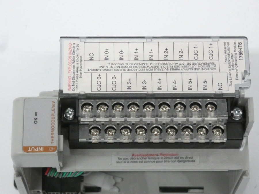 ALLEN BRADLEY 1769-IT6 SER. A F/W 2.2 VER. 07 24VDC NSNP