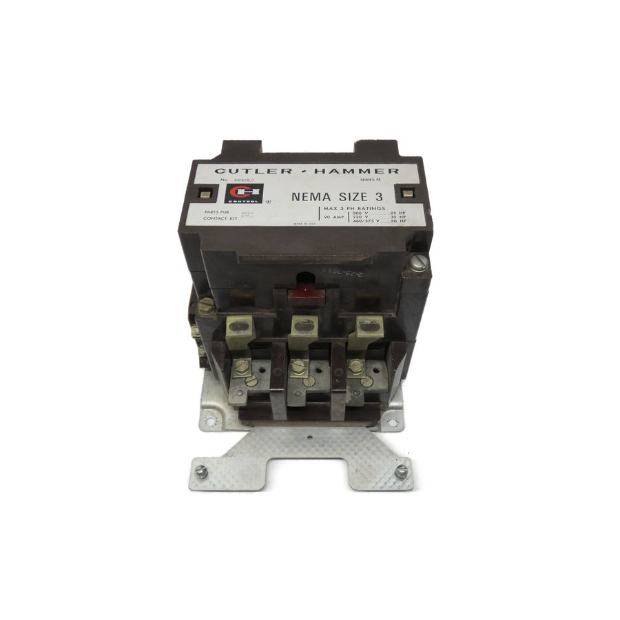 CUTLER HAMMER A10ENLO A10ENL0 SER. A1 110-120V 90A UNMP