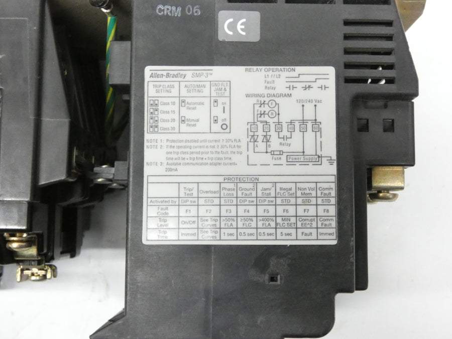 ALLEN BRADLEY 509-BOD-C1F SER. B 110/115-120V 27A UNMP