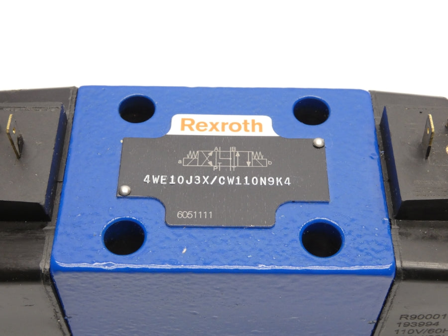 REXROTH 4WE10J3X/CW110N9K4 R900611508 110/120V (AS PICTURED) NSNP