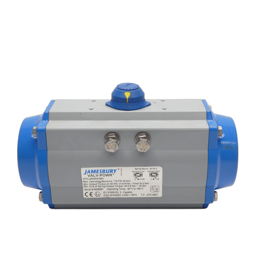 JAMESBURY VPVL1250SR4/5BD 116PSI NSNP