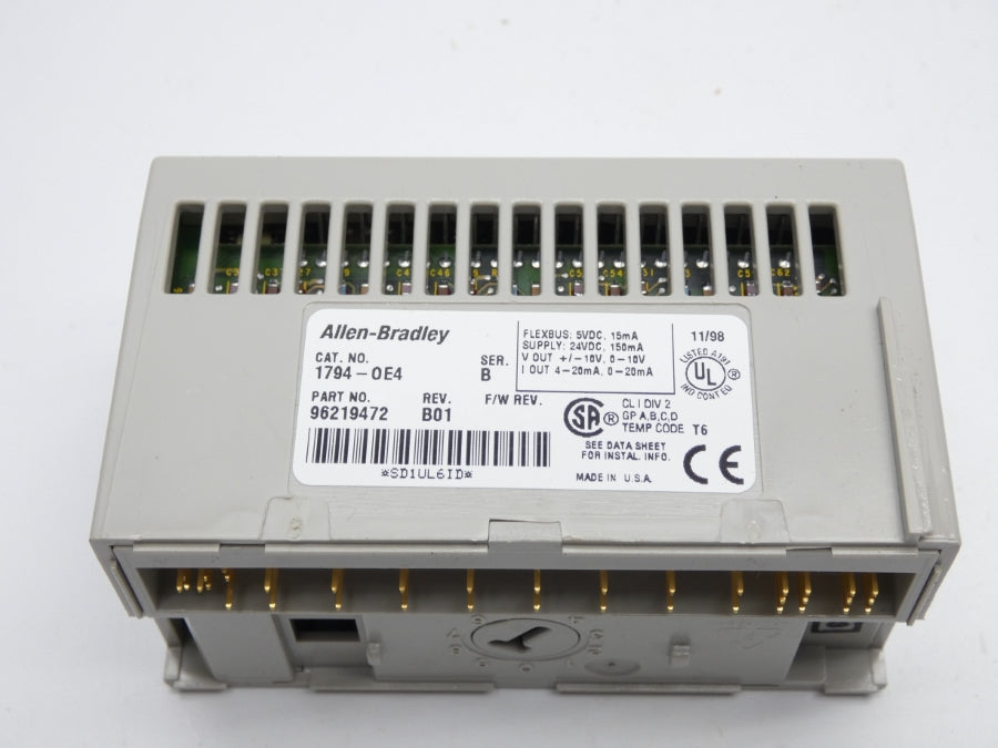 ALLEN BRADLEY 1794-OE4 SER. B REV. B01 24VDC NSNP