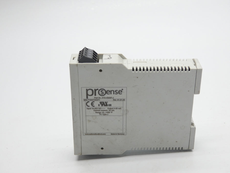 PROSENSE XTD-0300F-J 12-35VDC 0-300'F UNMP