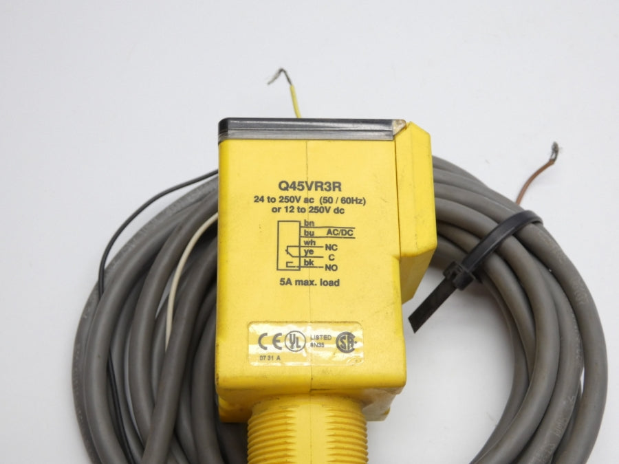 BANNER ENGINEERING Q45VR3R 12-250VDC 5A UNMP