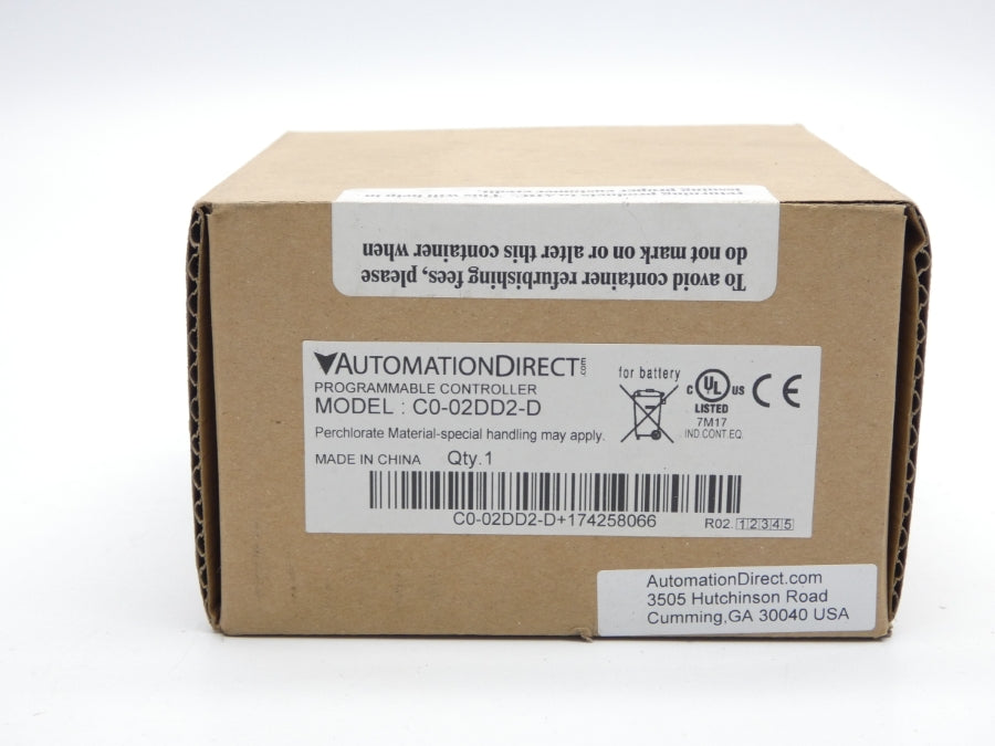 AUTOMATION DIRECT C0-02DD2-D NSFS