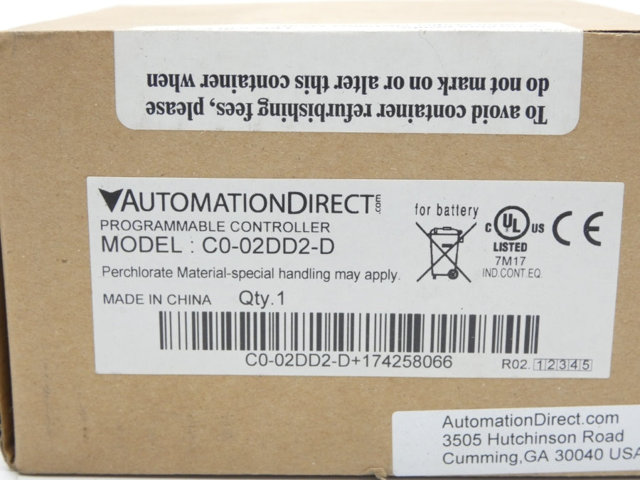 AUTOMATION DIRECT C0-02DD2-D NSFS
