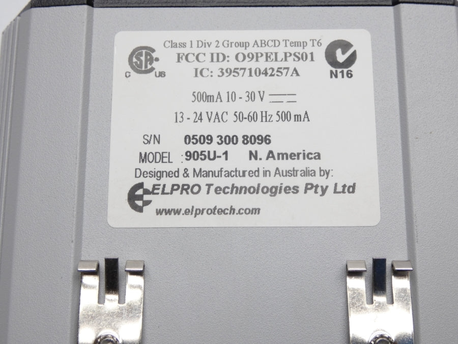 EL PRO 905U-1 13-24VAC (AS IS) NSMP
