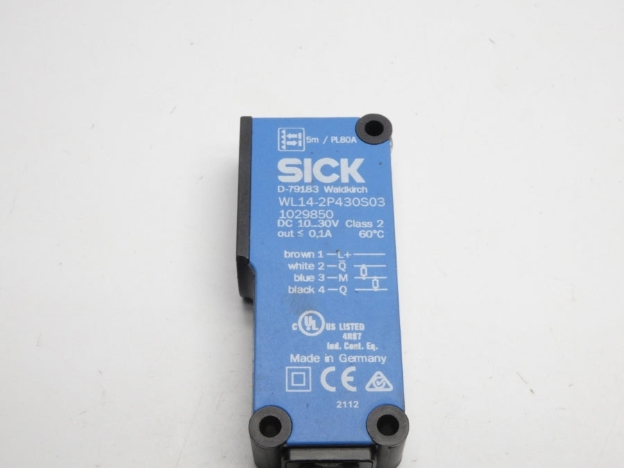 SICK WL14-2P430S03 1029850 10-30VDC 0.1A NSNP